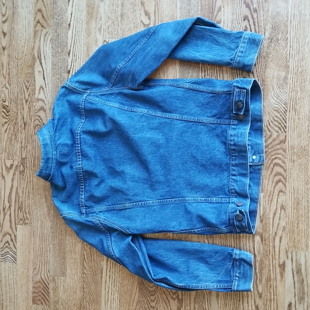 (36) Levi's Women's Denim Jean Jacket Cotton Retro Western Trending Country - Picture 7 of 7